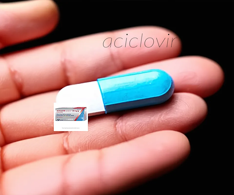 Aciclovir comprimidos es de venta libre